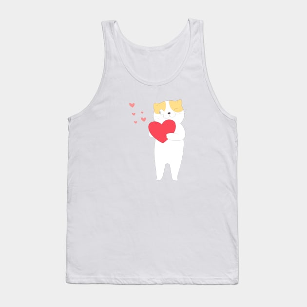 LOVELY CAT Tank Top by Lovely Arts